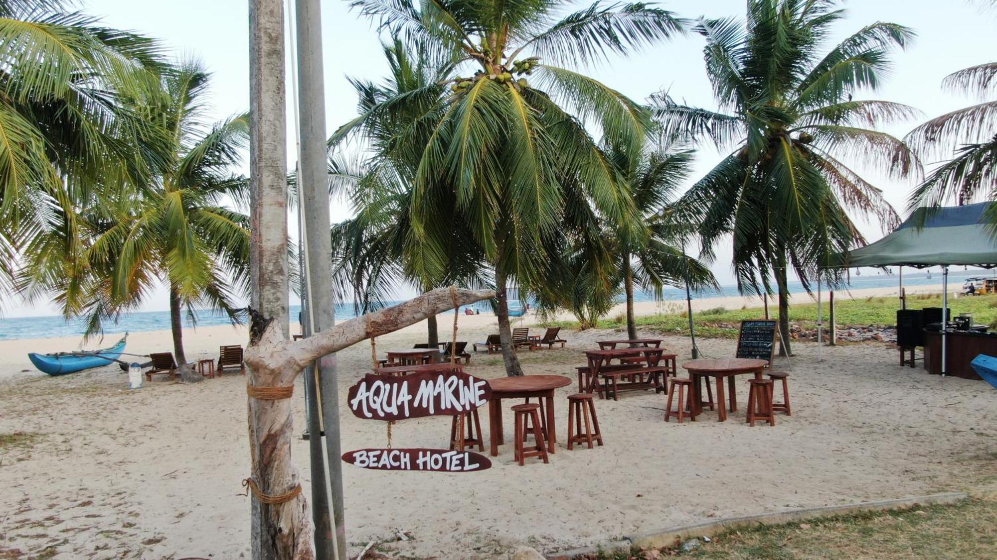 Aqua Marine Beach Hotel Kalkudah  Kültér fotó